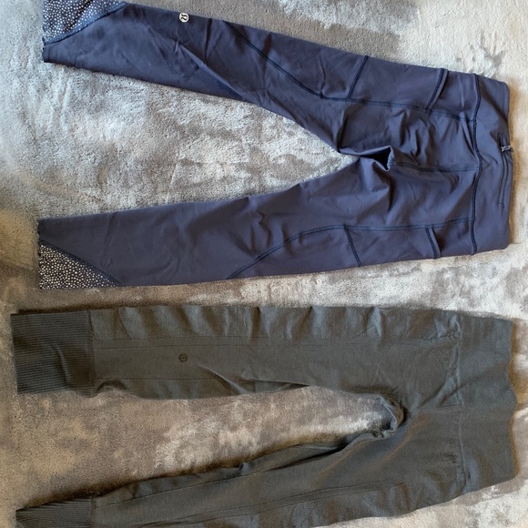 Size 4 Lululemon legging package deal - Picture 1 of 5